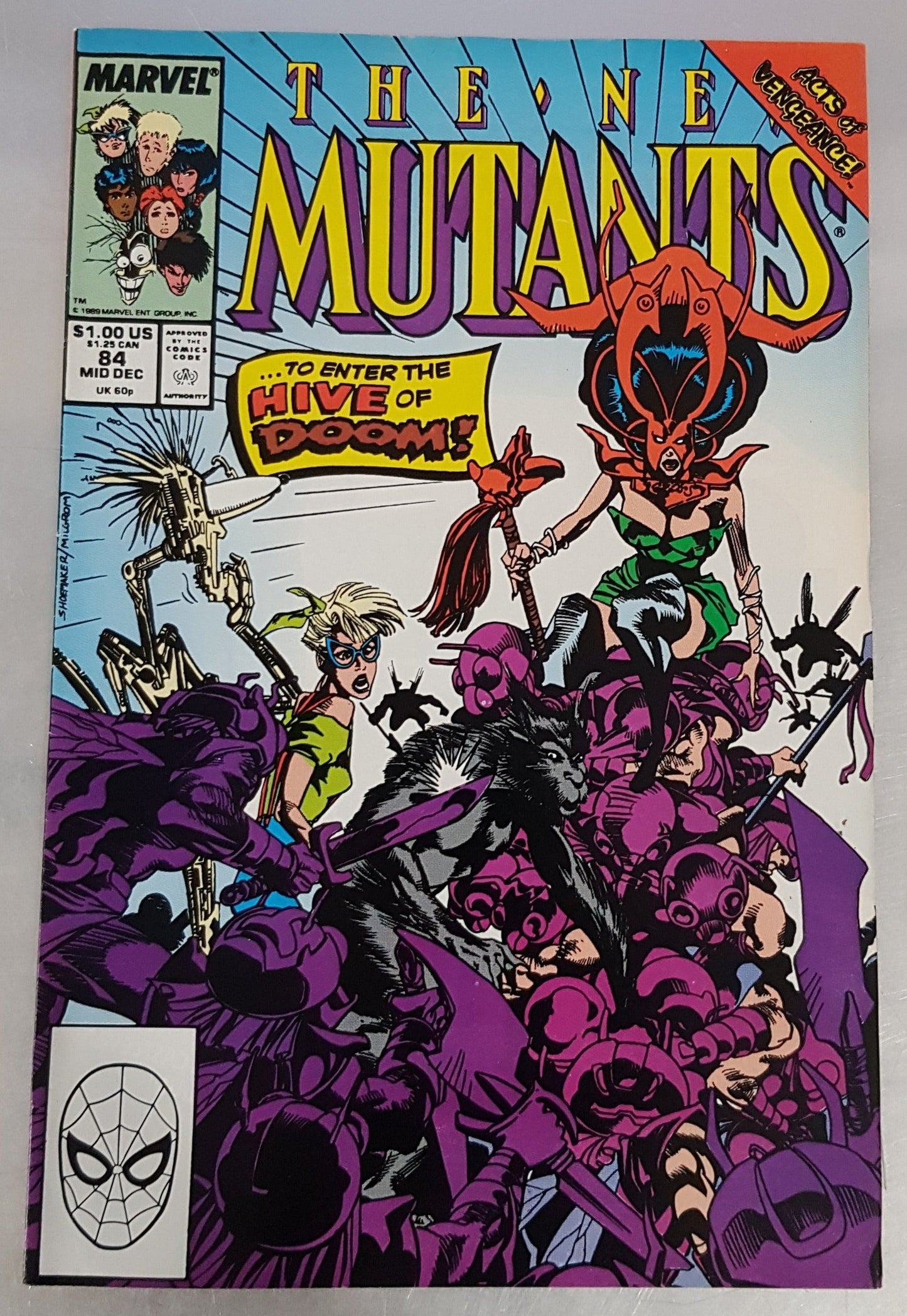 The New Mutants #84 Marvel Comics (1983)