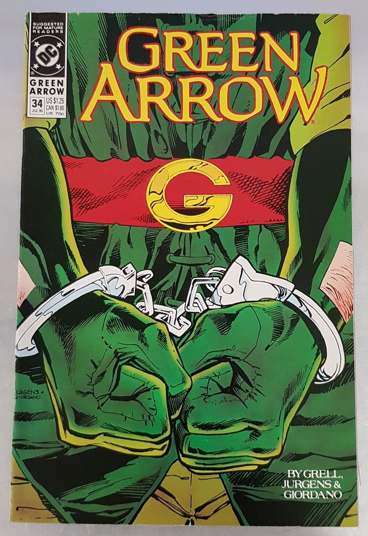 Green Arrow #34 DC Comics (1988)