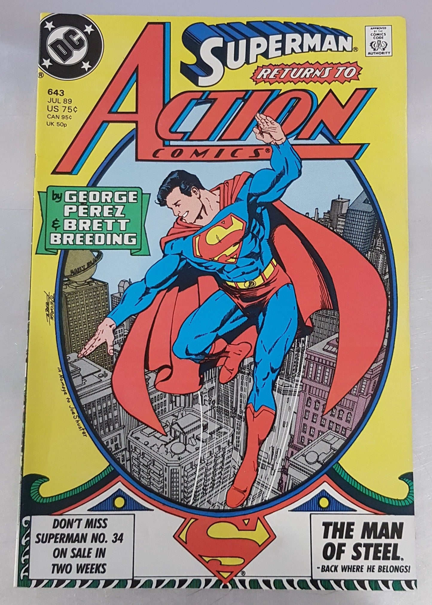 Action Comics #643 DC Comics (1938)