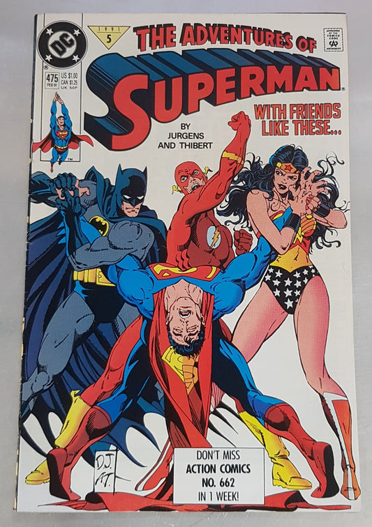 The Adventures of Superman #475 DC Comics (1987)