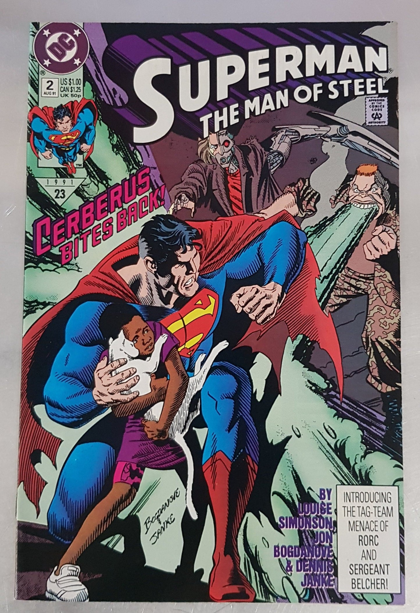 Superman The Man of Steel #2 DC Comics (1991)