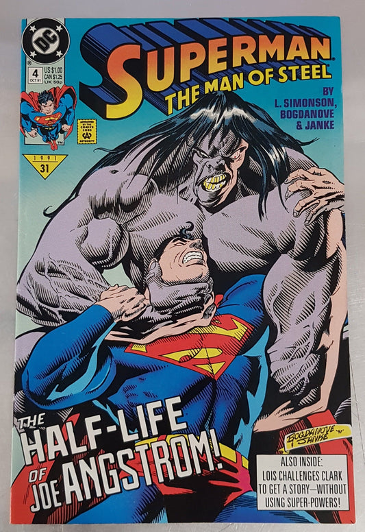 Superman The Man of Steel #4 DC Comics (1991)