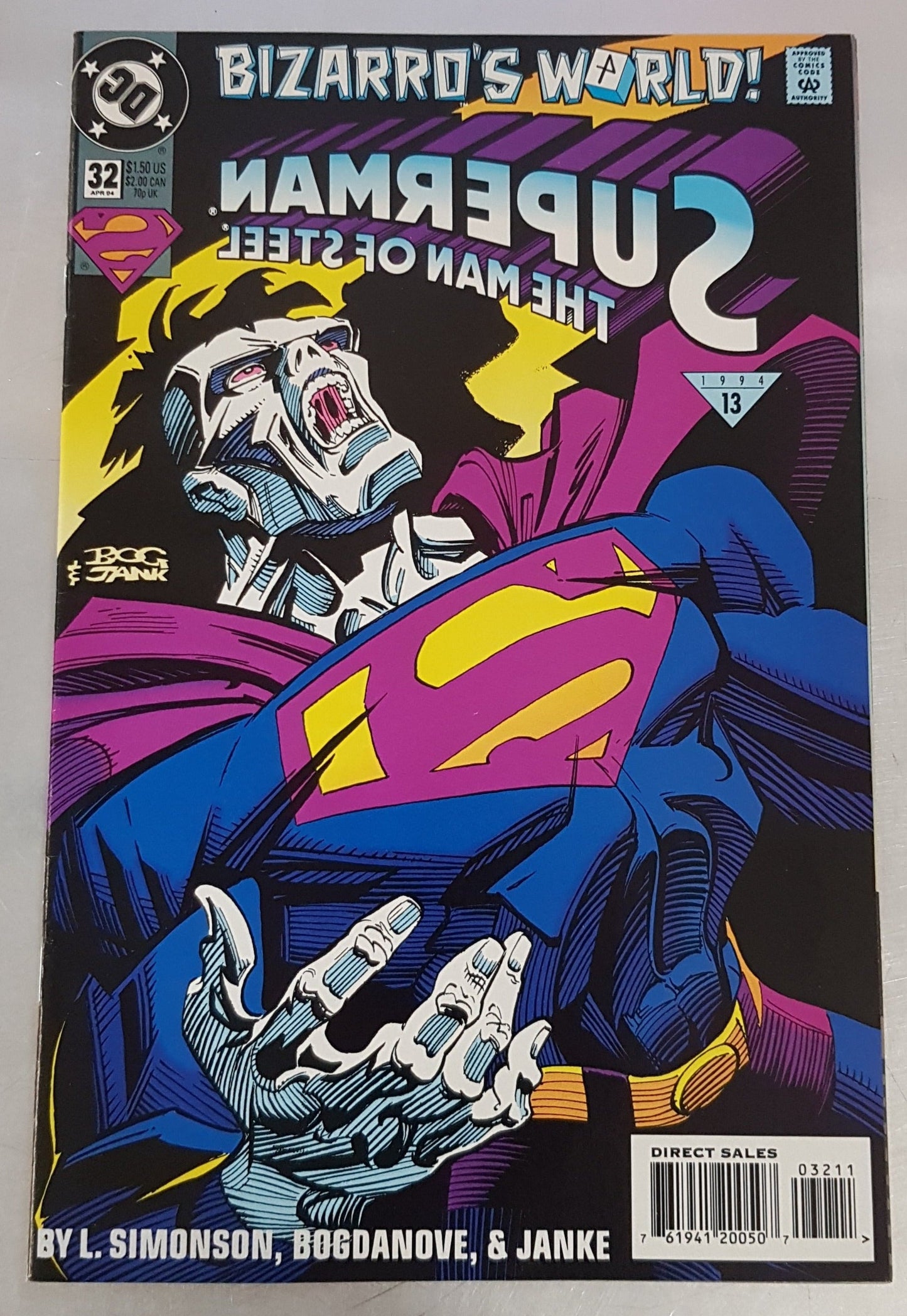 Superman The Man of Steel #32 DC Comics (1991)