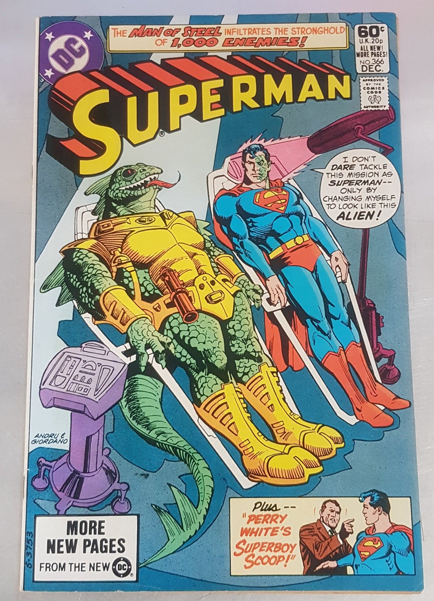 Superman #366 DC Comics (1939)