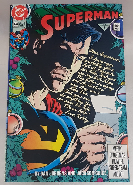 Superman #64 DC Comics (1987)