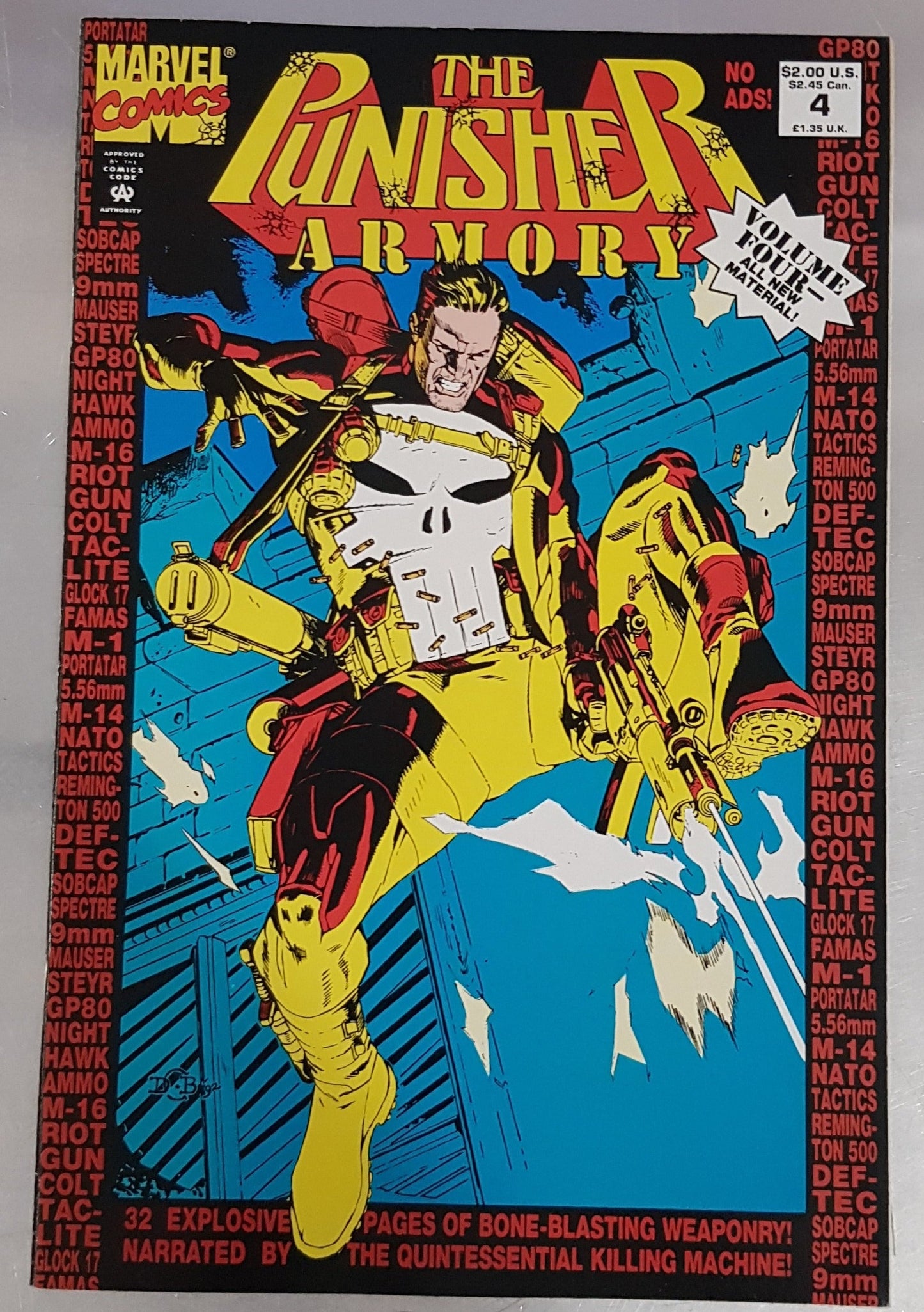 Punisher Armory #4 Marvel Comics (1991)