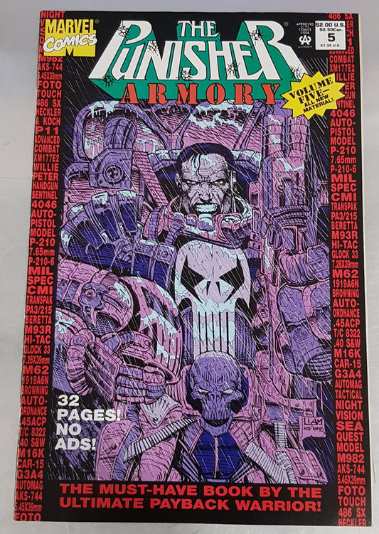 Punisher Armory #5 Marvel Comics (1991)