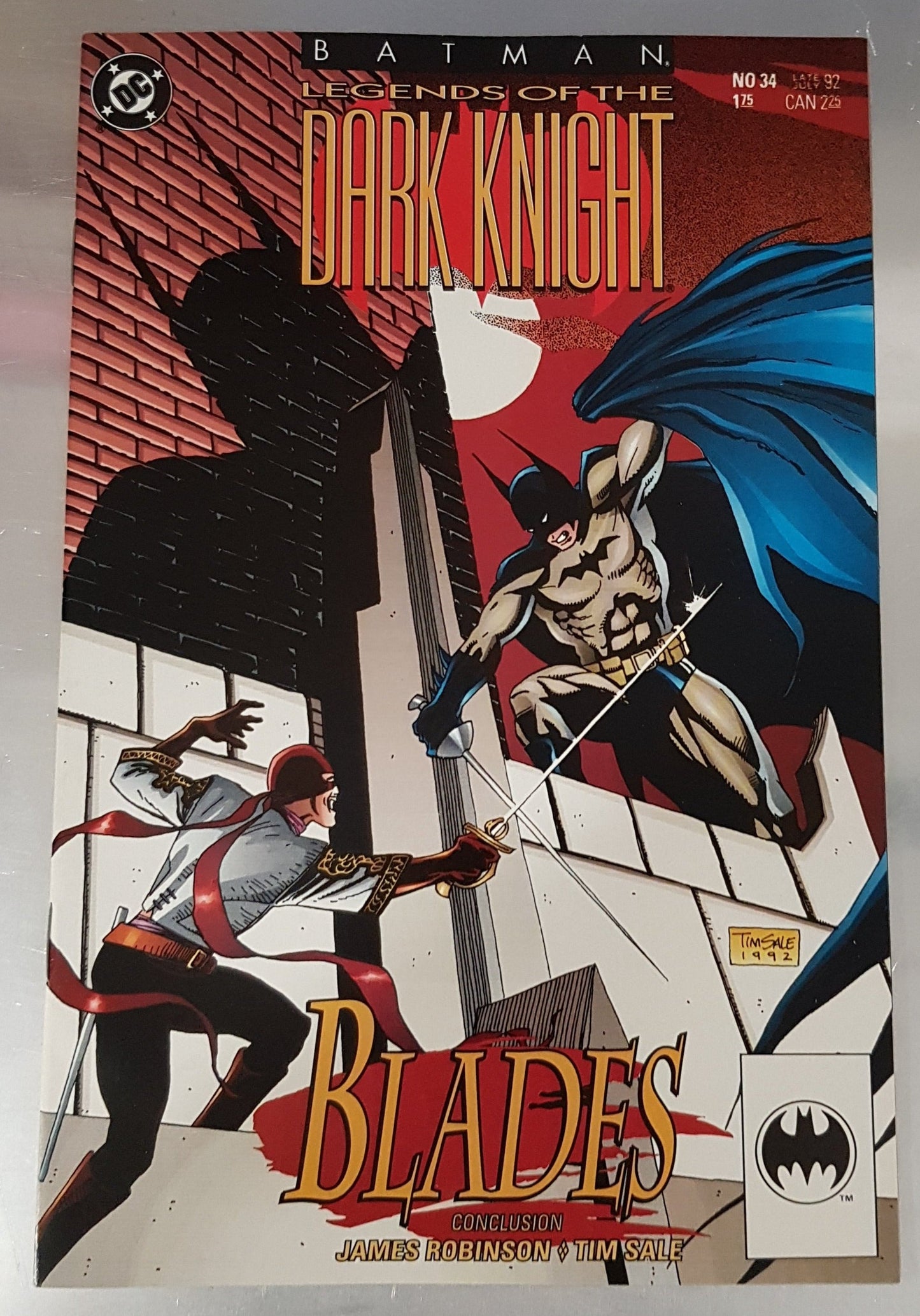 Batman Legends of the Dark Knight #34 DC Comics (1992)