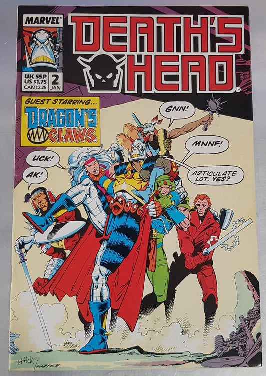 Death's Head #2 Marvel Comics (1988)