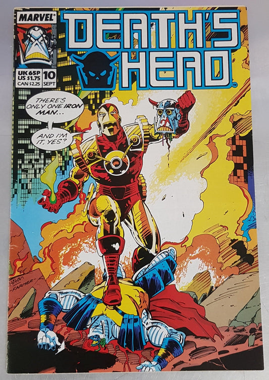 Death's Head #10 Marvel Comics (1988)