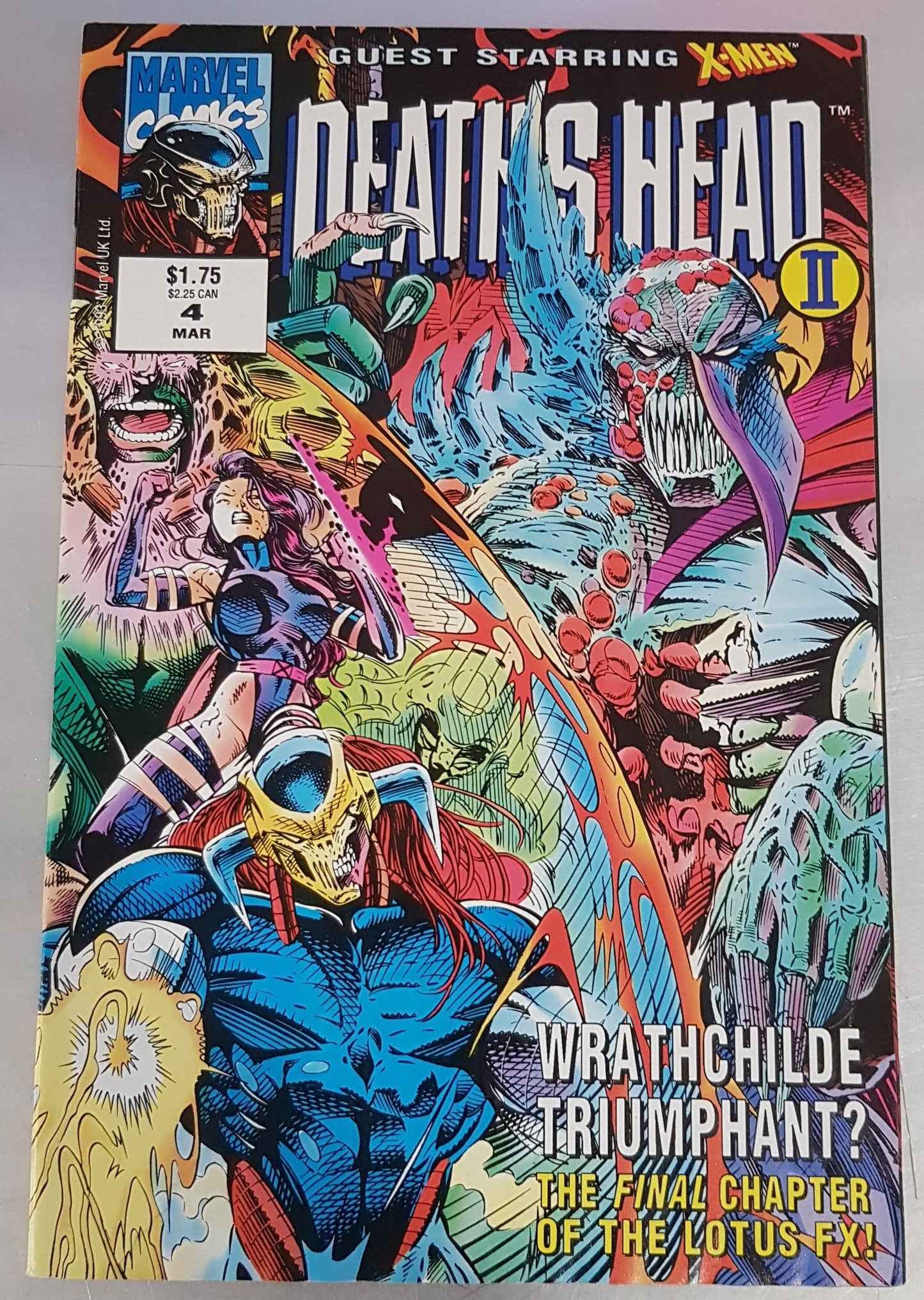 Death's Head II #4 Marvel Comics (1988)