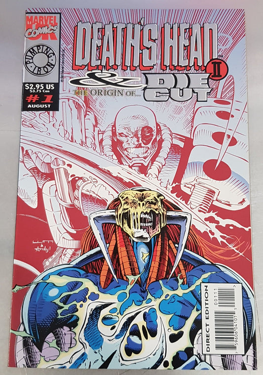 Death's Head II and the origin of Die Cut #1 Marvel Comics (1993)