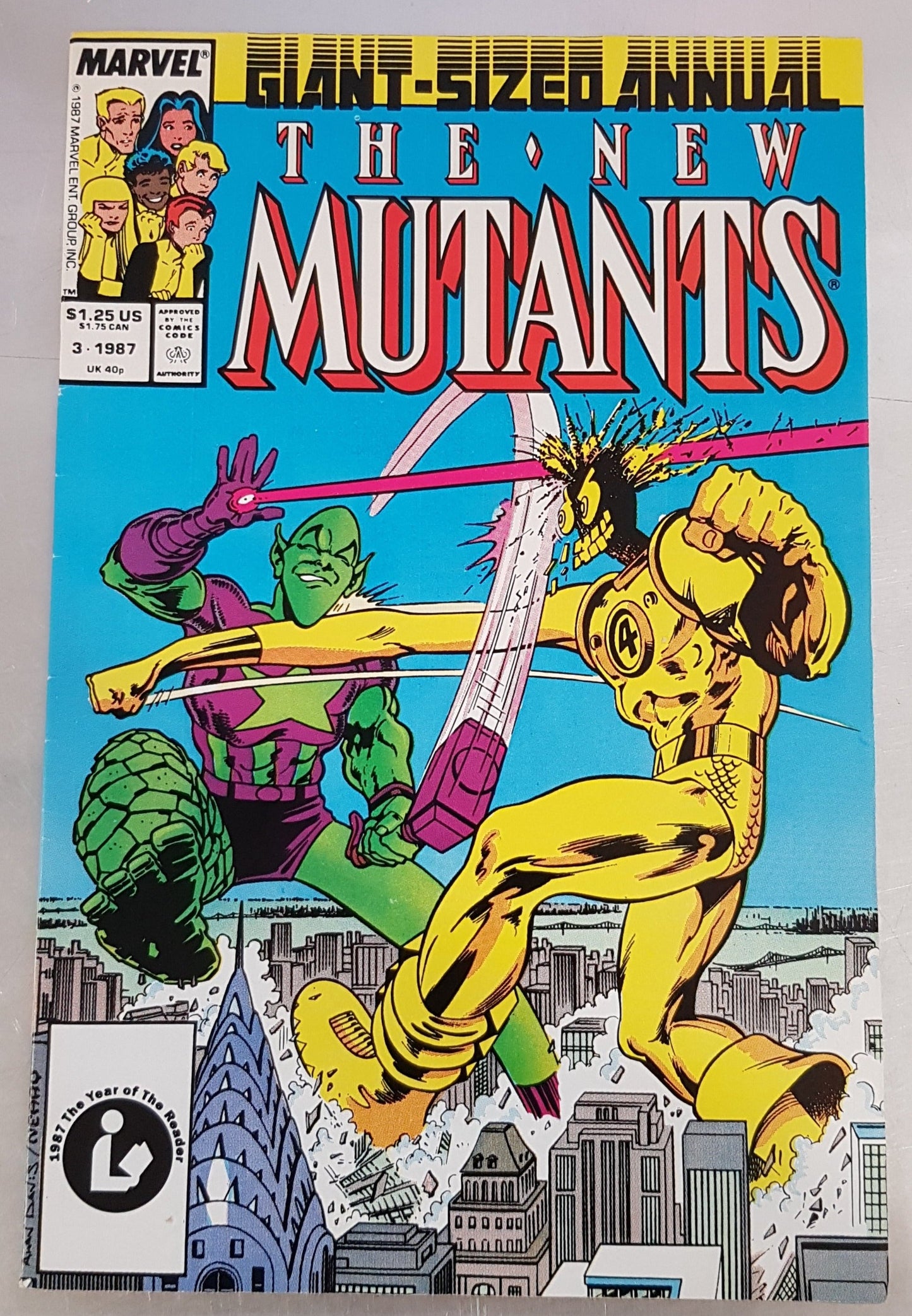 The New Mutants Annual #3 Marvel Comics (1983)