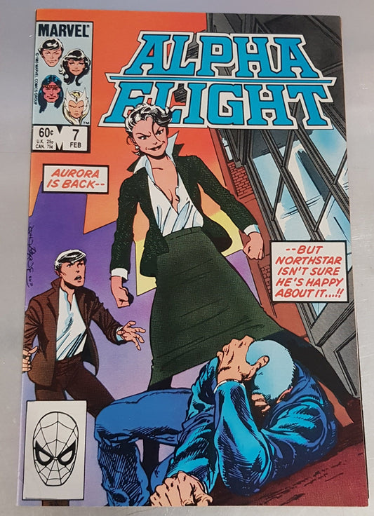 Alpha Flight #7 Marvel Comics (1983)