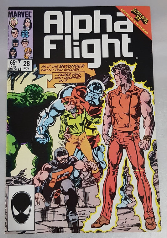 Alpha Flight #28 Marvel Comics (1983)