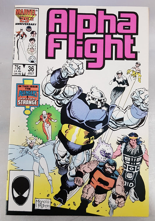 Alpha Flight #36 Marvel Comics (1983)