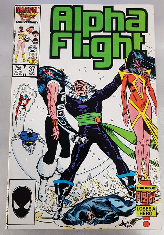 Alpha Flight #37 Marvel Comics (1983)