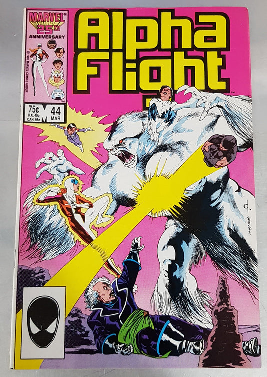 Alpha Flight #44 Marvel Comics (1983)