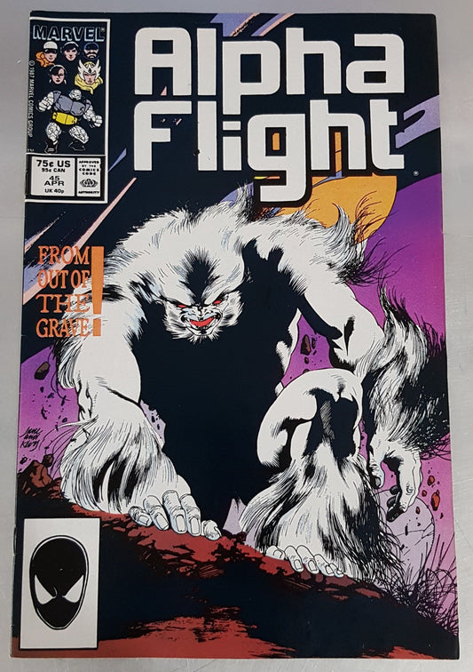 Alpha Flight #45 Marvel Comics (1983)