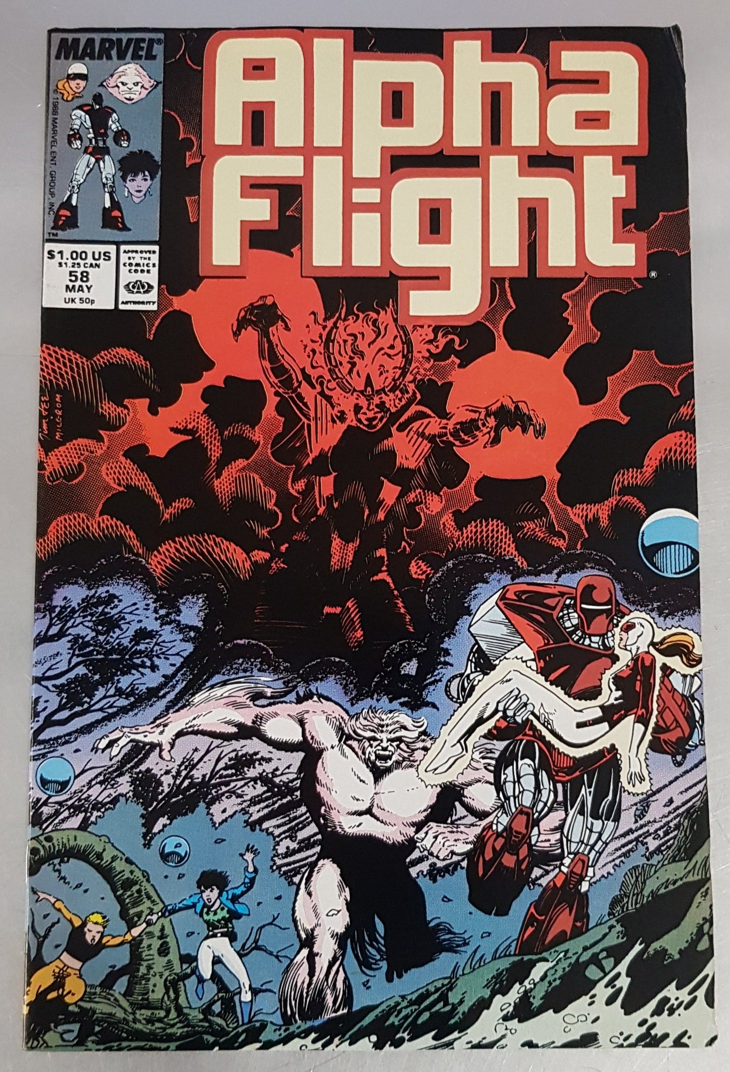 Alpha Flight #58 Marvel Comics (1983)