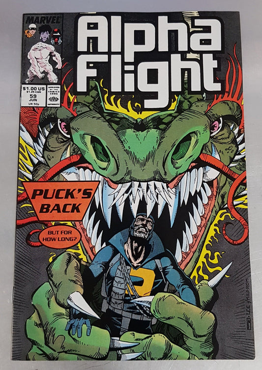 Alpha Flight #59 Marvel Comics (1983)