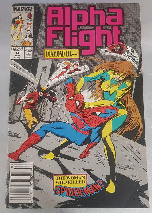 Alpha Flight #74 Marvel Comics (1983)