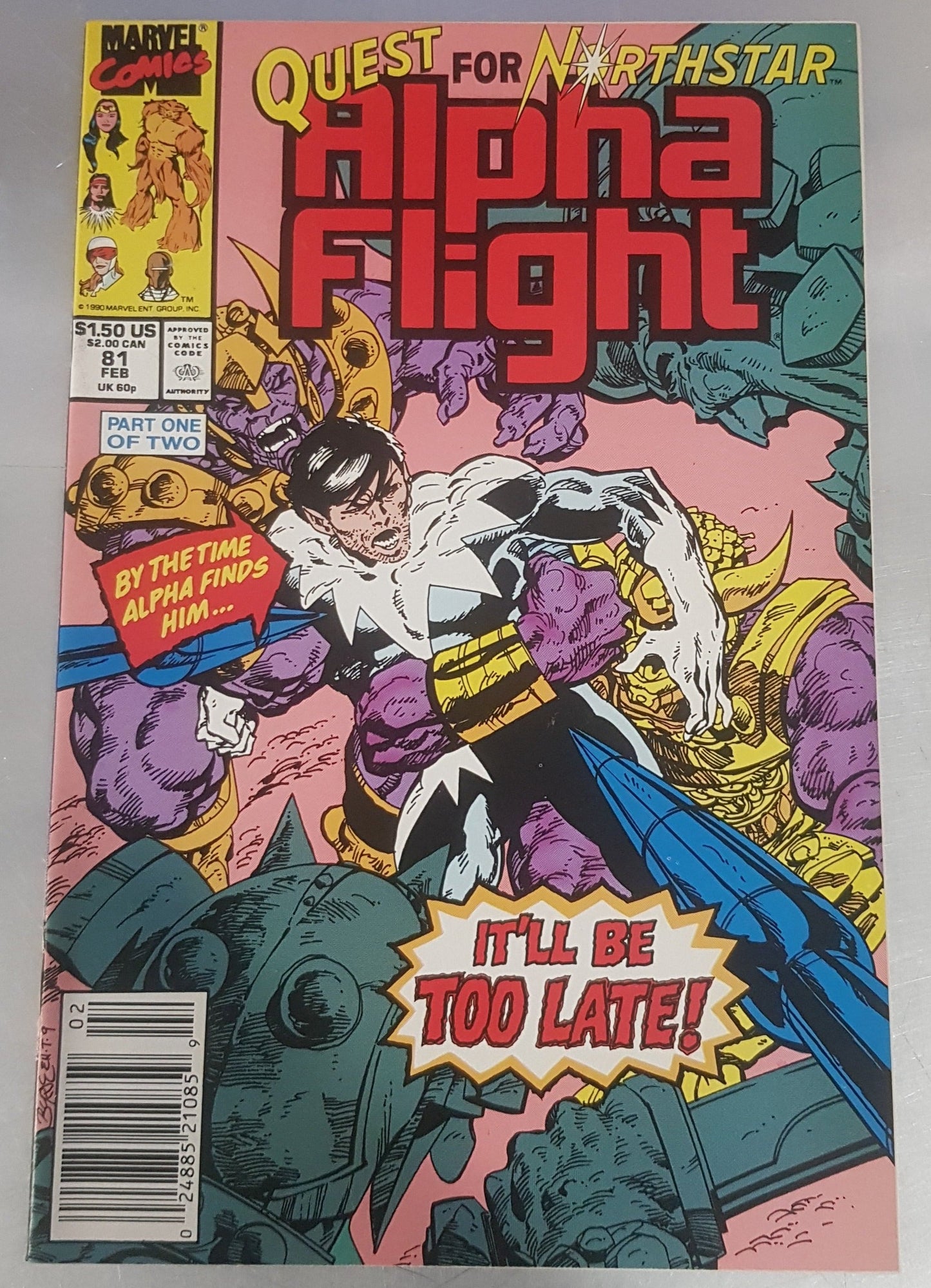 Alpha Flight #81 Marvel Comics (1983)