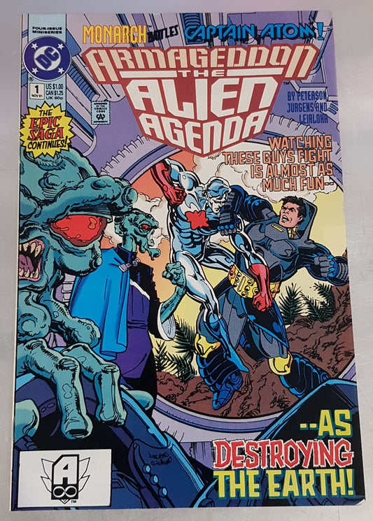 Armageddon The Alien Agenda #1 DC Comics (1991)