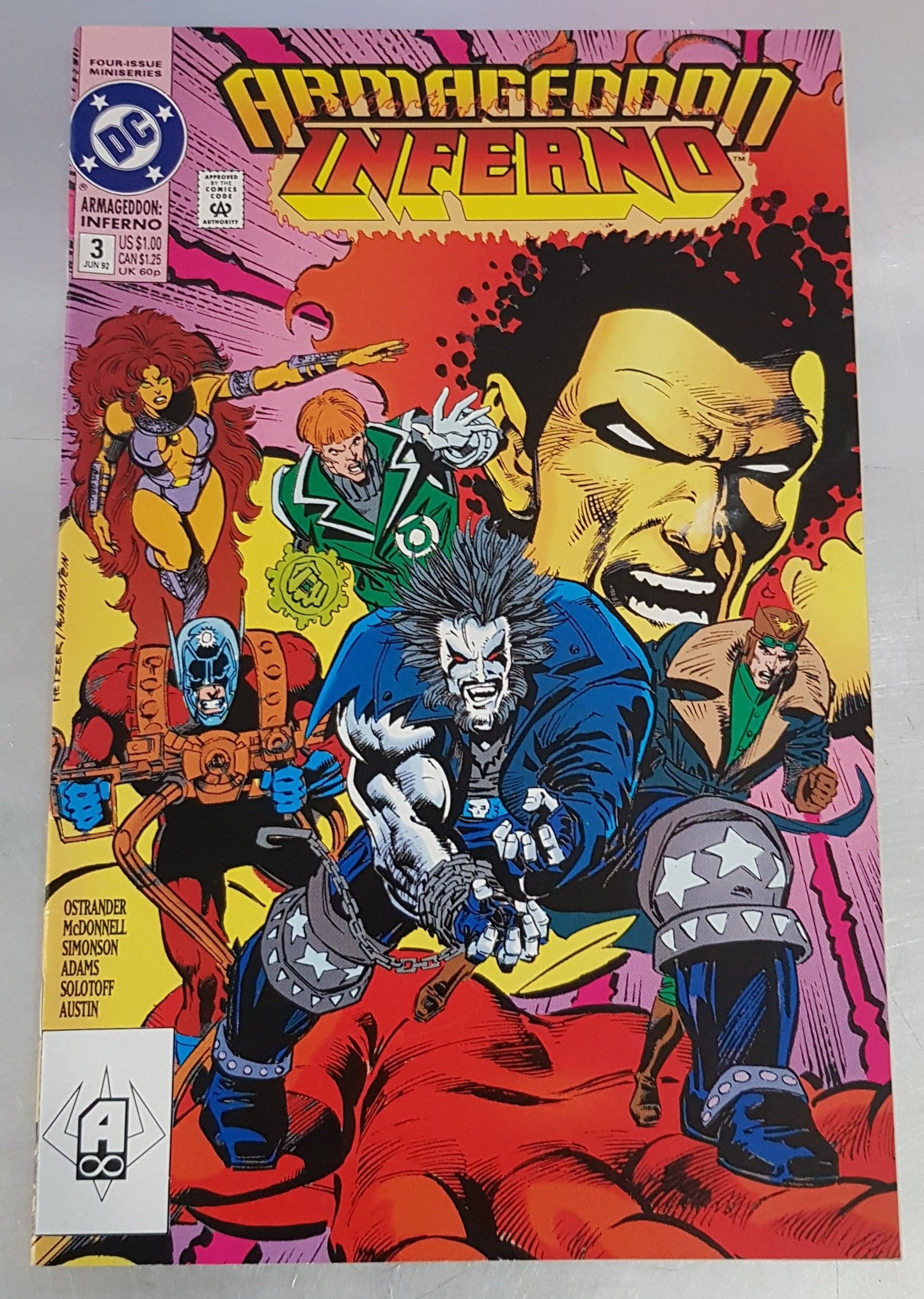 Armageddon Inferno #3 DC Comics (1992)