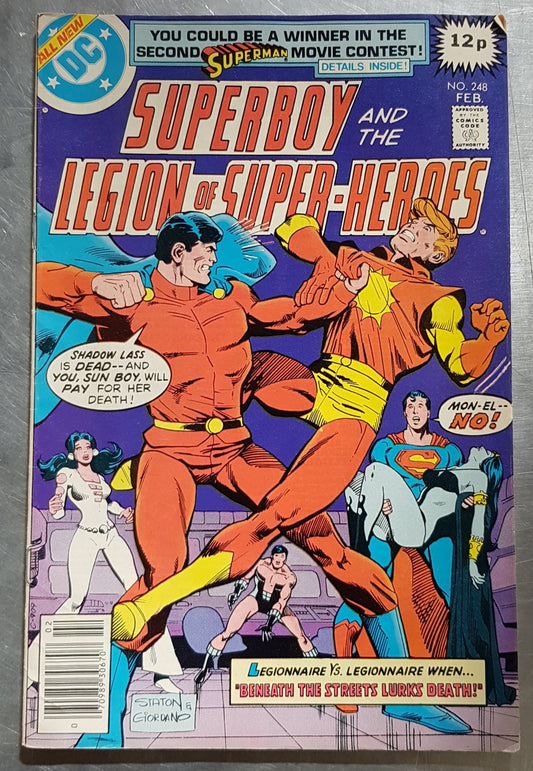 Superboy and the Legion of Super-Heroes #248 DC Comics (1949)