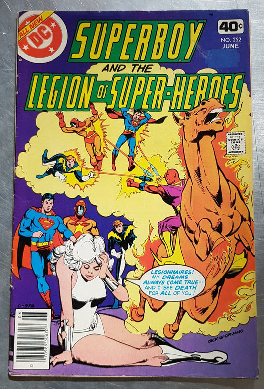 Superboy and the Legion of Super-Heroes #252 DC Comics (1949)