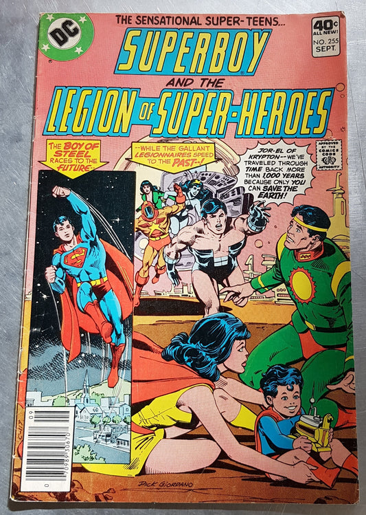 Superboy and the Legion of Super-Heroes #255 DC Comics (1949)