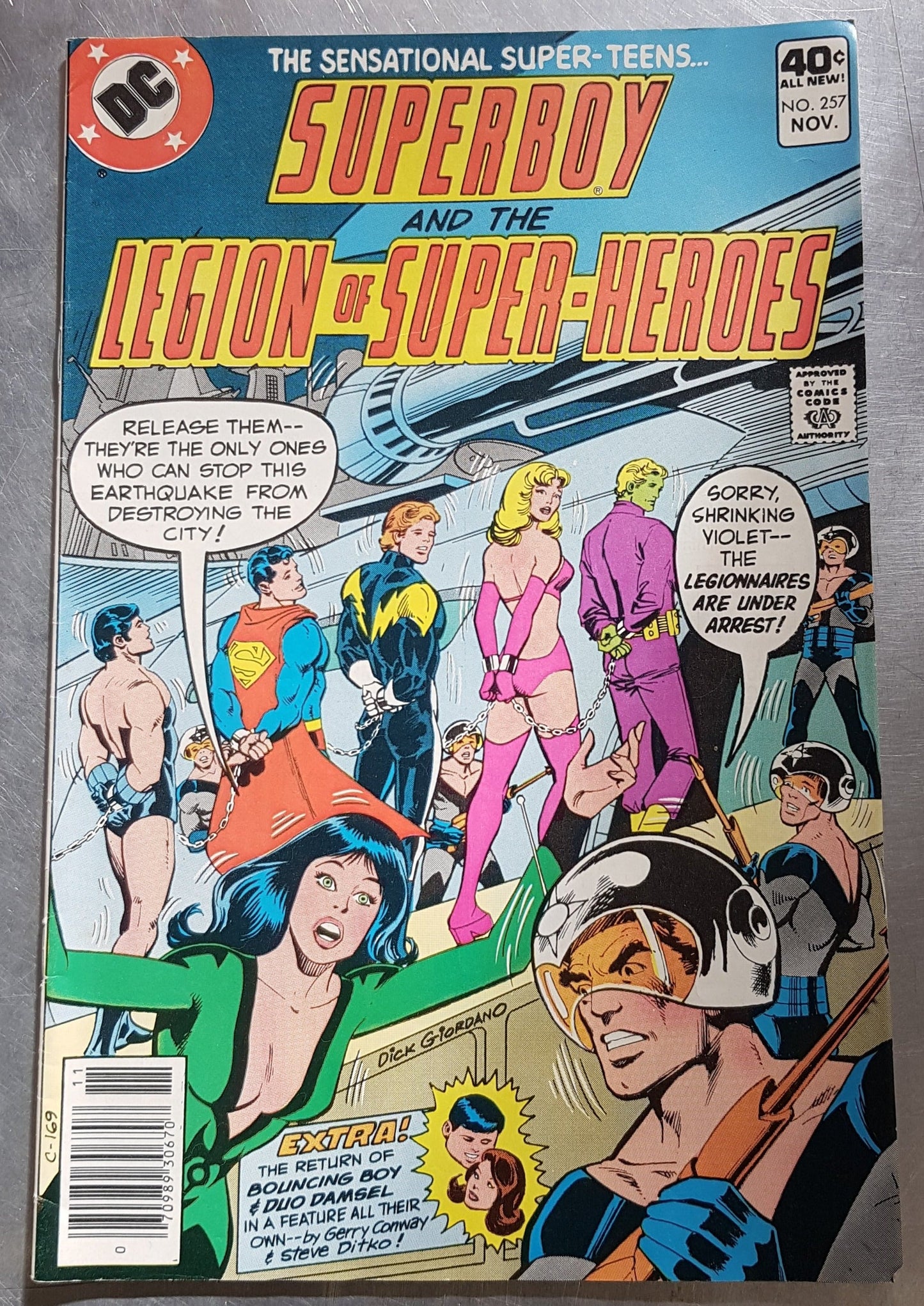 Superboy and the Legion of Super-Heroes #257 DC Comics (1949)