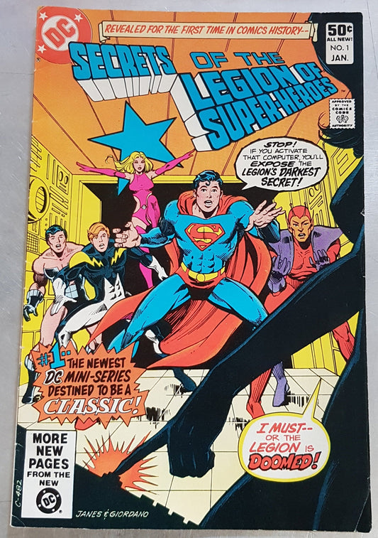 Secrets of the Legion of Super-Heroes #1 DC Comics (1981)