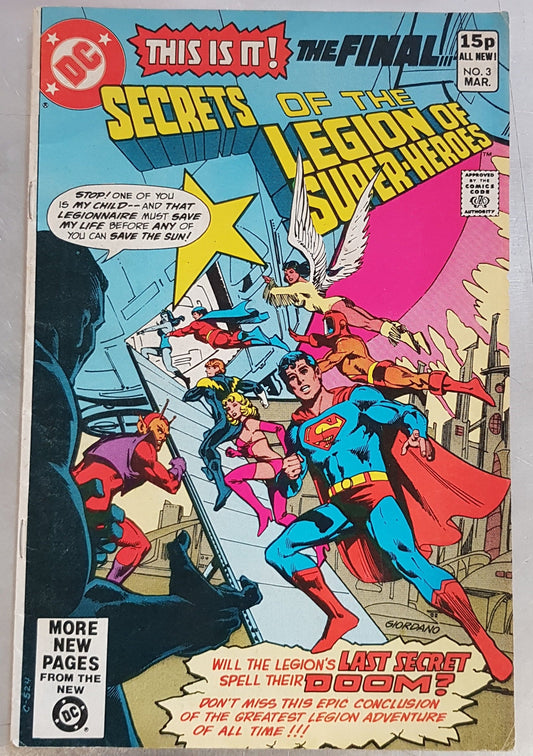 Secrets of the Legion of Super-Heroes #3 DC Comics (1981)