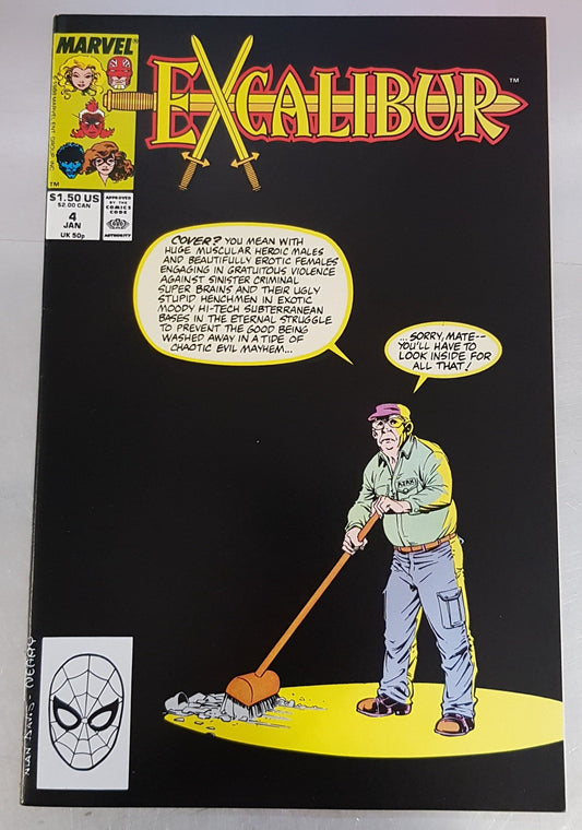 Excalibur #4 Marvel Comics (1988)