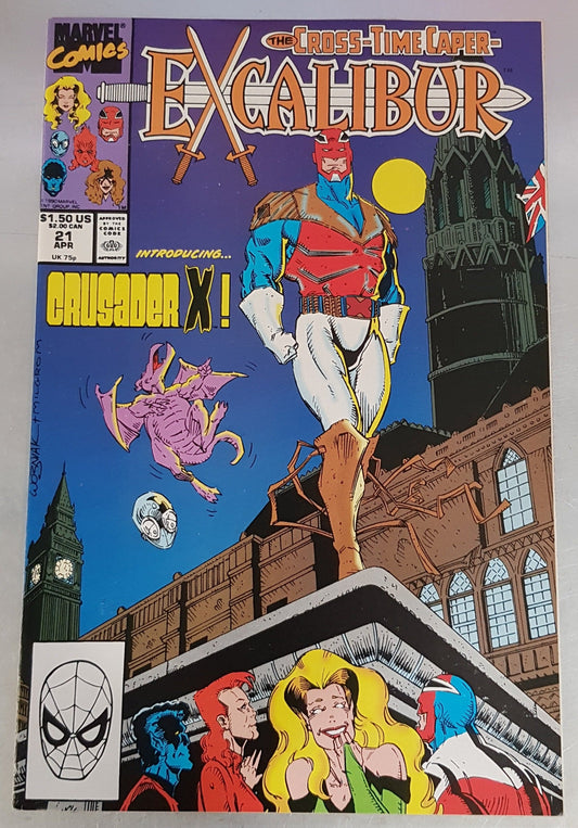 Excalibur #21 Marvel Comics (1988)