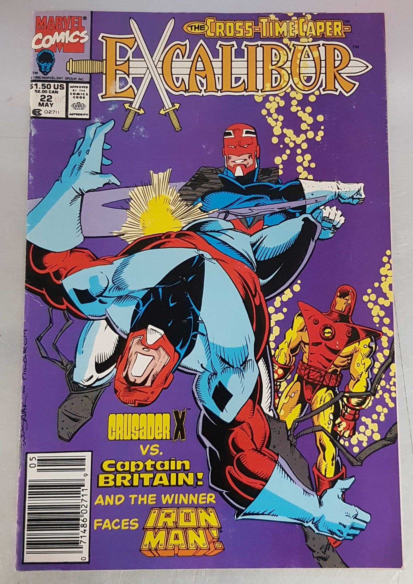 Excalibur #22 Marvel Comics (1988)