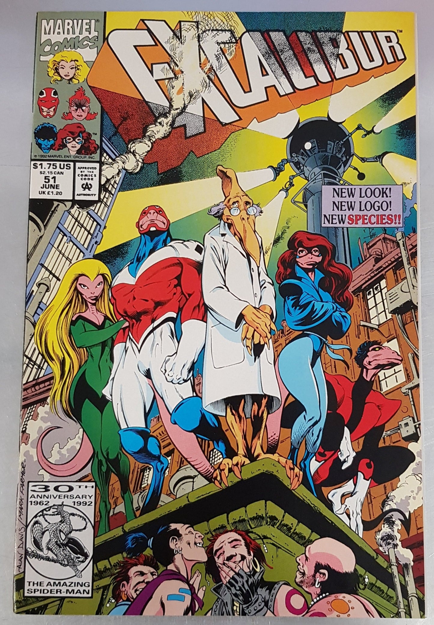 Excalibur #51 Marvel Comics (1988)