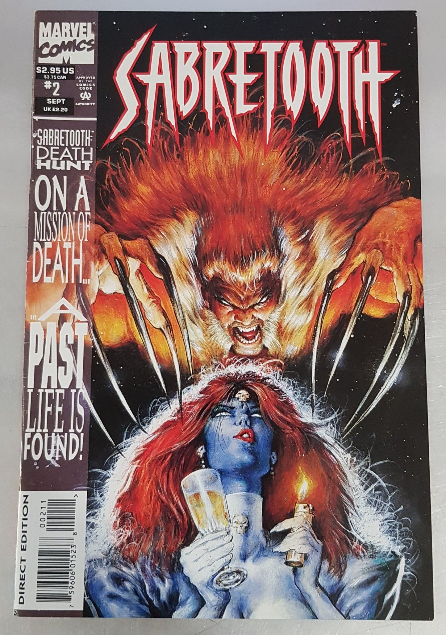 Sabretooth #2 Marvel Comics (1993)