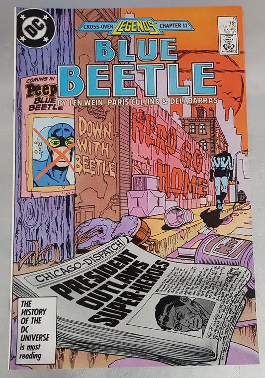 Blue Beetle #9 DC Comics (1986)