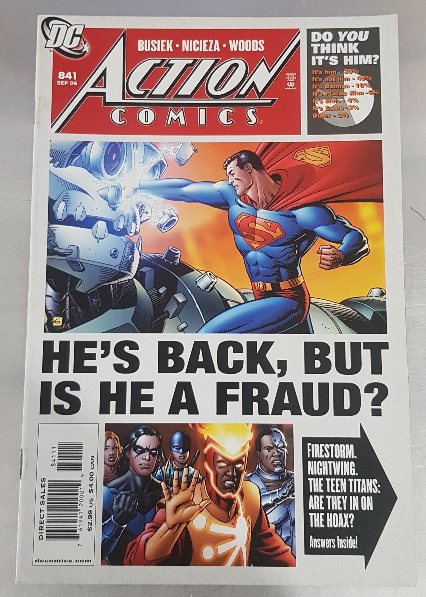 Action Comics #841 DC Comics (2011)