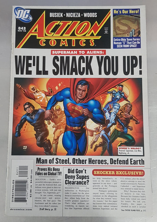 Action Comics #843 DC Comics (2011)