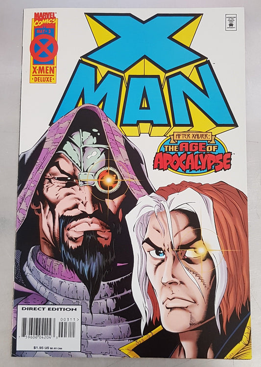 X-man #3 Marvel Comics (1995)