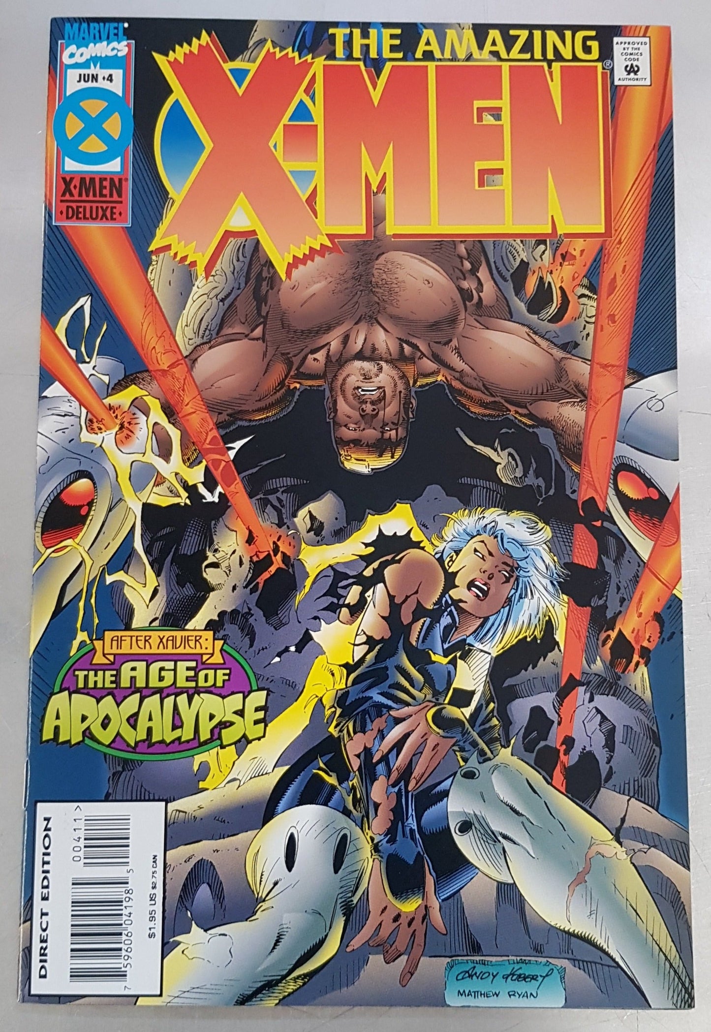 Amazing X-Men #4 Marvel Comics (1995)