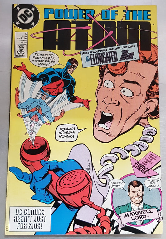 Power of the Atom #5 DC Comics (1988)