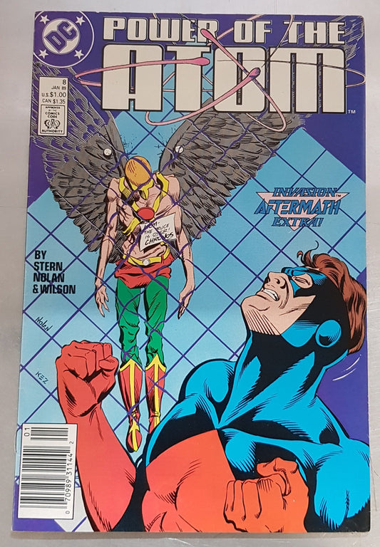 Power of the Atom #8 DC Comics (1988)