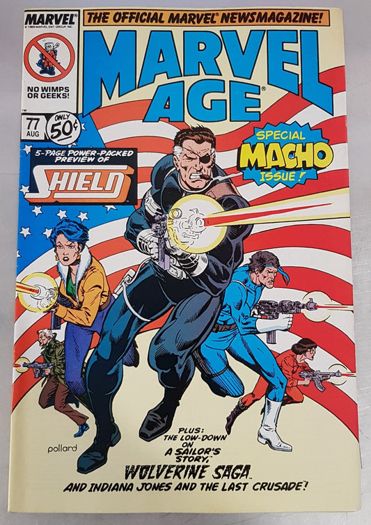 Marvel Age #77 Marvel Comics (1983)