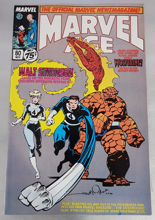 Marvel Age #80 Marvel Comics (1983)