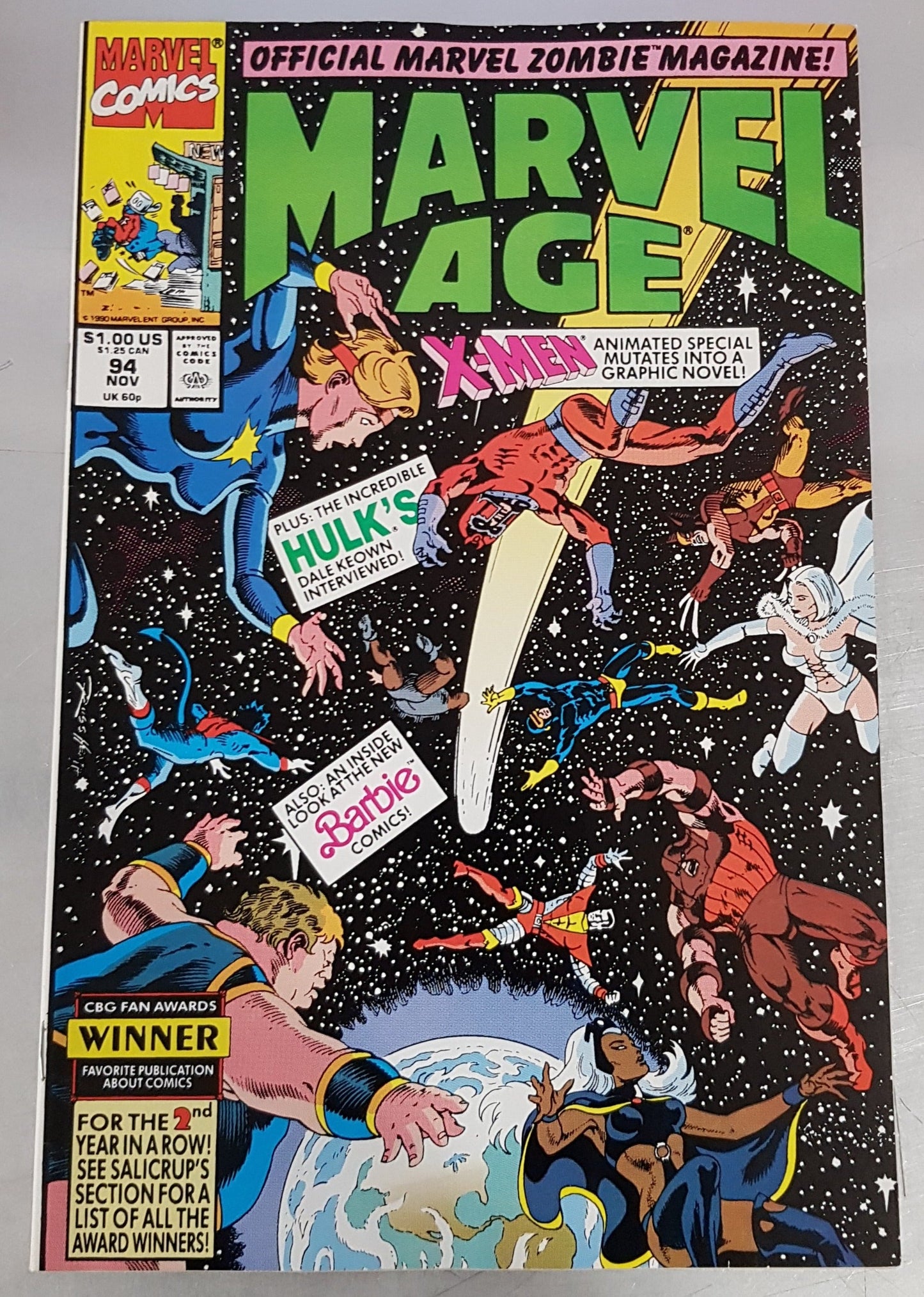 Marvel Age #94 Marvel Comics (1983)